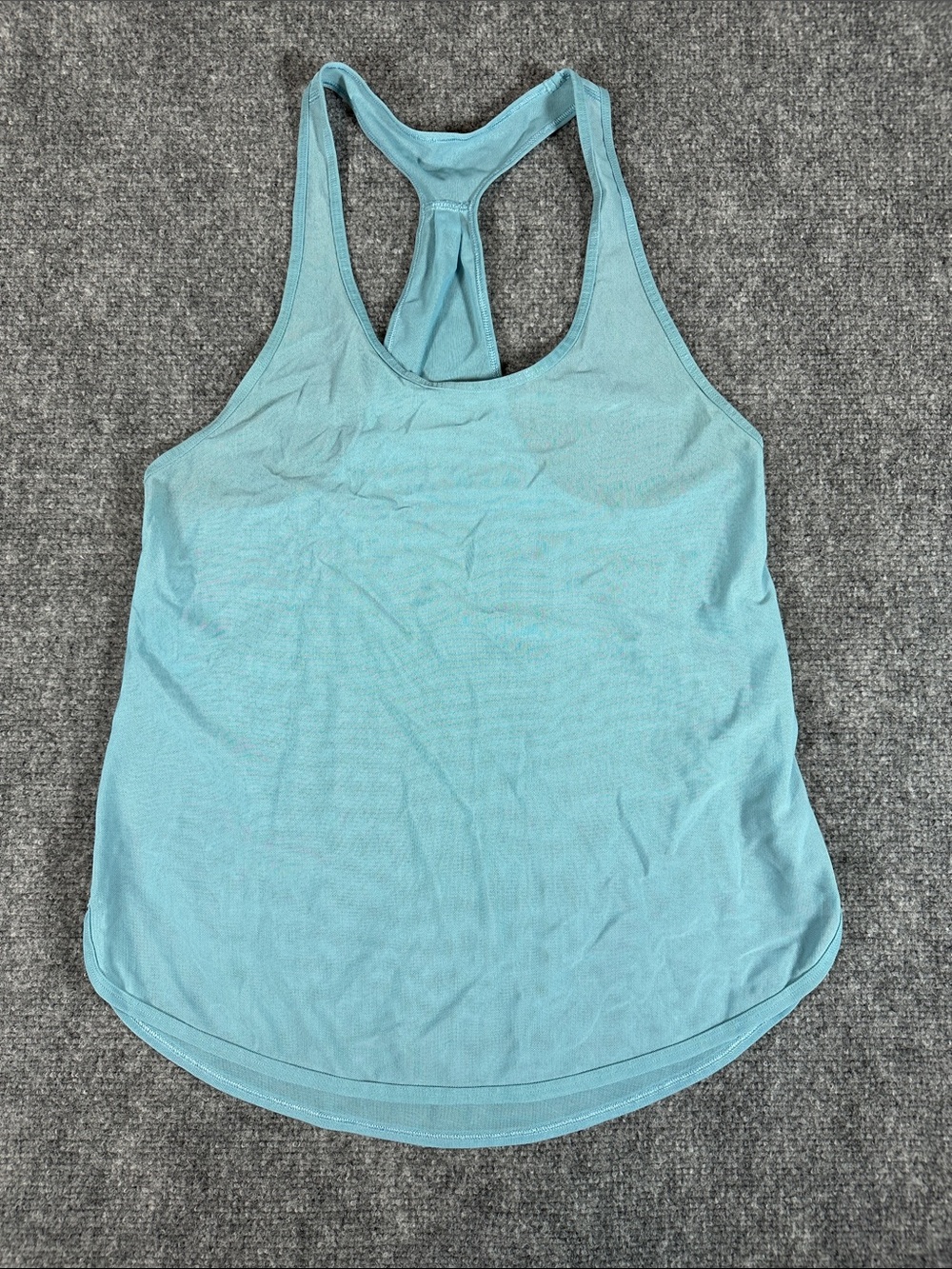 Lululemon 105 Singlet Mesh Racerback Tank Top Blue Women’s Size 8